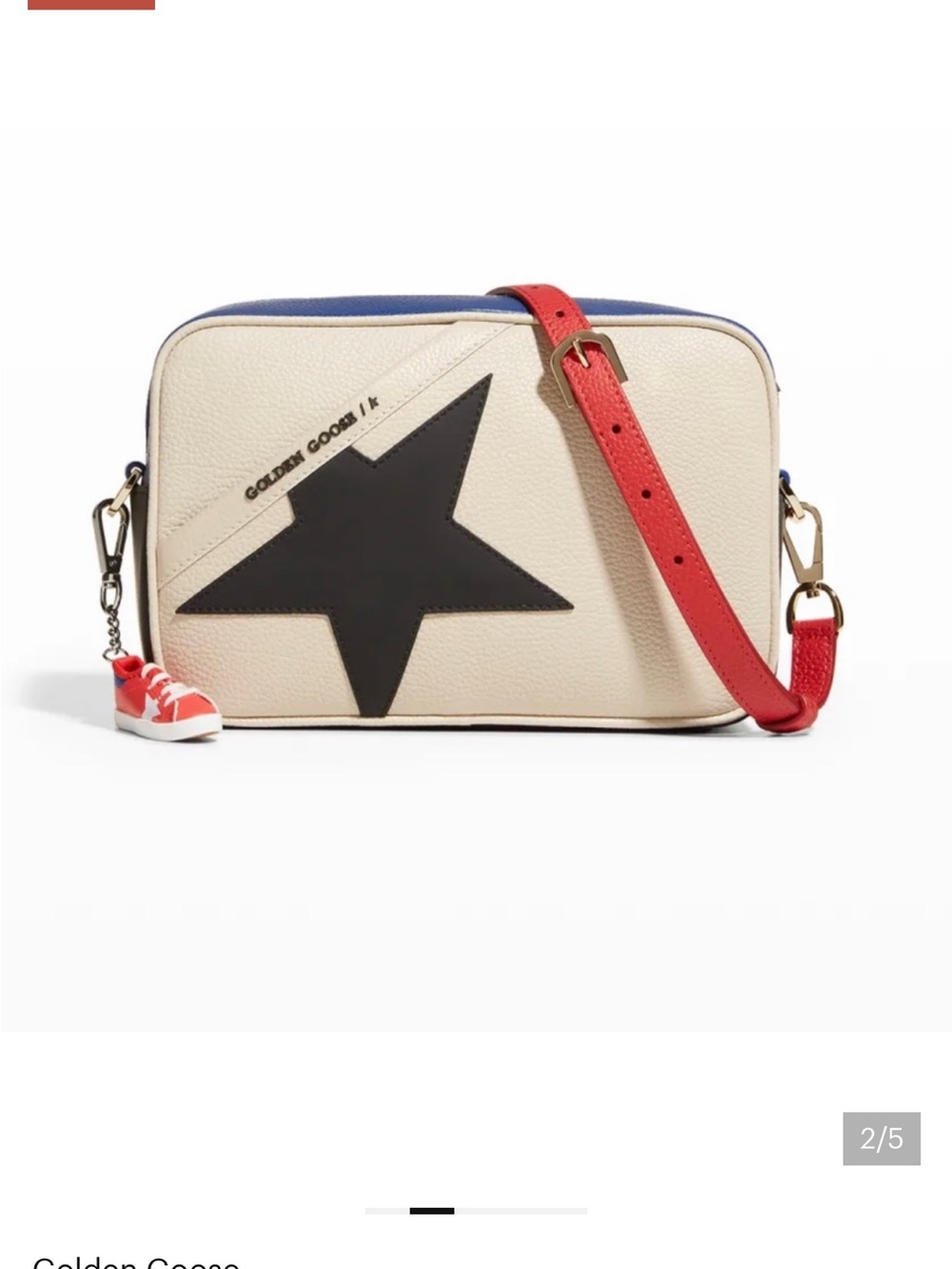 Authentic Golden Goose Star Purse Cross Body